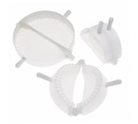 Dumpling Mold Dumpling Mold Tool 3PCS Plastic White Dumpling Maker for Dough Pie Ravioli Creative Dumpling Press
