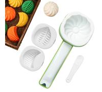 Dumpling Mold, Non-Stick Easy Release Baking Tool, Baozi Maker for Kitchen, Home, Household, Dorm, Apartment, Empanadas, Mooncakes, and Handmade Pastry Preparation 21.5x9x4cm/8.46x3.54x1.57 inches
