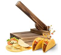 Dumpling Mould, Manual Wooden Utensil for Wrapping Kitchen - Dumpling Press, for Tortilla Ravioli Wonton Home Restaurant Bakery