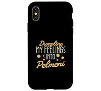 Dumpling My Feelings Into Pelmeni For Russian Dumpling Lover Case for iPhone X/XS