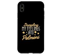 Dumpling My Feelings Into Pelmeni For Russian Dumpling Lover Case for iPhone XS Max