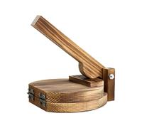 Dumpling Press - Empanada Maker | 350g Multipurpose Wooden Wrapper Tool Designed for Effortless Wrapper Making and Baking Needs, Simplifies The Creation of Pastries