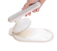 Dumpling Press, Manual Mould For, Multifunction for Gyoza, Pies and Ravioli, Easy to Use Lever Design, Home Kitchen, 22x21x10cm, Green