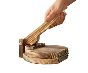 Dumpling Press - Manual Wooden Packaging Kitchen Tools - Dumpling Press Wonton Maker for Dough Tortilla Ravioli Wonton Home Apartment Farmhouse Restaurant