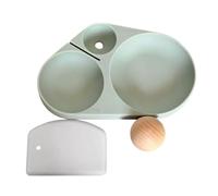 Dumpling Press | Non-Stick Silicone Wrap Press - Y Sheet Former | for preparing Paste s Banh Bao Empanadas Ravioli Gyoza and much more