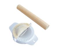 Dumpling Press, Pasta Machine Buffer for Kitchen - Press with Rolling Pin, Dumpling Mold Quick Forming Dumplings for Dumplings, Pizza, Pasta