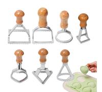 Dumpling Press - Ravioli & Dough Mould Device with Cutter Function - Ergonomic Dough Cutter for Family Celebrations Holidays Birthdays