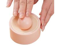 Dumpling Press - Tortilla Making Tool, Manual Dumpling Wrapper Maker, Empanada Dough Presser, Ravioli Pastry Cutter, Mexican Tortilla Machine, White Gray Tool for Home Kitchen Restaurant Pie