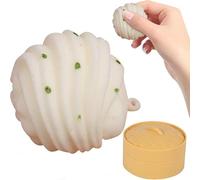 Dumpling-shaped squishys toy for Everyone-perfect as Easter basket fillers, sensory stress relievers, fidget toys, stocking stuffers, or fun mystery box gifts. Comes in an adorable steamer-box design