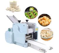 Dumpling Skin Machine, Automatic Dough Maker, 140W Stainless Steel Mold Processing Machine for Commercial and Household Use,