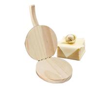 Dumpling Skin Press Tool, Wooden Dough Wrapper Maker Mold | for Fast Even Pastry Shaping, Multi Purpose Kitchen Gadget for Home Cooking Parties Holiday Meal Prep Beginners