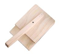 Dumpling Skin Press - Wooden Manual Dough Press - Skin Maker Mold for Preparing Wontons Creating Ravioli Cooking Home Holiday Meals Family Gatherings