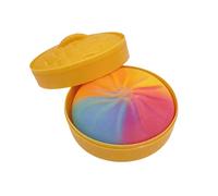 Dumpling Squi-shy, Stress Relief, EVA/Foam, Glitter Dumpling, Soft Squeeze Decom-pression Dough, Child-Friendly, For Party Favors Easter Basket Stuffers Classroom Home Office