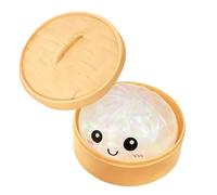 Dumpling Squi-shy, Stress Relief, EVA/Foam, Glitter Dumpling, Soft Squeeze Decom-pression Dough, Child-Friendly, For Party Favors Easter Basket Stuffers Classroom Home Office