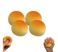 Dumpling Squishies Stress Relief Toy,5cm Cute Squeeze Dumpling & Bao Bun Squeeze Toys for Adults, Soft Giant Mystery Dumplings Squeezes Anxiety Relief Fidget Toys Party Favors (A-4pack)