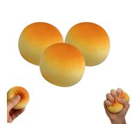 Dumpling Squishies Stress Relief Toy,5cm Cute Squeeze Dumpling & Bao Bun Squeeze Toys for Adults, Soft Giant Mystery Dumplings Squeezes Anxiety Relief Fidget Toys Party Favors (A-3pack)