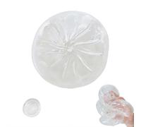 Dumpling Squishies, Transparents Soft Squeezes Decompression Dough, Slow-rising Hand Squeezes Ball, Anxiety Relief for Office & Home Relaxation