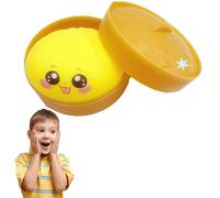 Dumpling Squishy,Dumpling Squishy Mystery,4 Inch Jumbo Dumpling Stress Ball,FüHlt Sich Weich An Und Hat Eine Schnelle Wirkungserholung,Soft Squeeze Decompression Dough For Adults (Gelb-B)