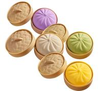 Dumpling Squishy - Giant Dumpling Squishy, Small Dumplings Squeeze Toy, Sensory Stress Relief Toy for Adults & Kids (4PCS)