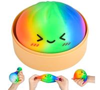 Dumpling Squishy, Squishy Dumpling Toy, Mystery Dumplings Squishy Fidget Toys Stress Relief, Cute Squishies Dumplings Stress Balls for Adults Kids Autism