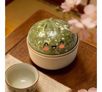 Dumpling Squishys, Giant Glitter Dumpling Squishys, Colorful Mystery Dumplings S-quishy Fidget Toy with Steamer Box, Soft Squeeze Glitter Dumplings Sensory Toys Stress Relief, for Kids & Adults