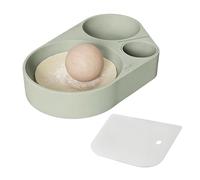 Dumpling Wafer Press Kit | Nonstick Press for Homemade Wraps - Pressing Tool - for preparing fresh pastries Banh Bao Empanadas Ravioli Gyoza and much more