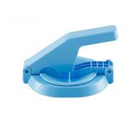 ＡＷＨＡＯ Dumpling Wrapper Maker Manual Press Dumpling Pastry Presser Empanada Maker with Food Grade PP Suitable for Home Weekend Cooking Cultural Dishes, Light Blue