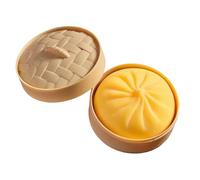 Dumplings Squishies with Steamer Box Giant Glitter Dumpling for Adults