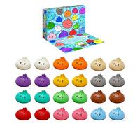 Dumplings Style Stress Balls Mystery Box Bun Stretchy Desk Toys Soft Dumpling Bun Simulation Fidget Toy Easter Basket Stuffers Party Favors for Adults