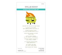 Dumpster Fire Clear Stamp & Die Set