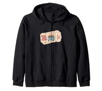 Dumpster Fire Funny Tickets for the Shit Show Zip Hoodie
