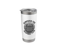 Dumpster Fire Response Team, Coworker Sarcasm Office Funny Stainless Steel Insulated Tumbler