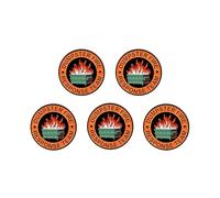 Dumpster Fire Response Team Enamel Pins, 3Pcs/5Pcs Trash Fire Sarcastic Button Brooch Office Humor Badge Creative Funny Work Decorative Gift Jewelry Accessories, Medium, Zinc, no gemstone