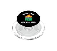 Dumpster Fire Response Team Funny Sarcastic Humor PopSockets PopGrip for MagSafe