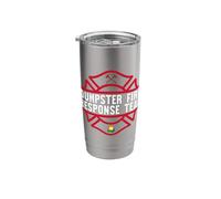 Dumpster Fire Response Team Funny Work Joke Stainless Steel Insulated Tumbler