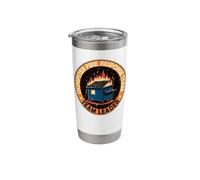 Dumpster Fire Response Team Leader Office Work Humor HR Meme Stainless Steel Insulated Tumbler