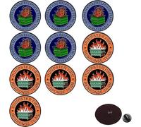 Dumpster Fire Response Team Pin, Trash Fire Sarcastic Enamel Button Brooch Office Humor Hilarious Badge Gifts for Coworkers Team Leader, Alloy Steel, no gemstone