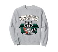 Dumpster Fire Response Team Raccoon Urban Wildlife Humor Sweatshirt