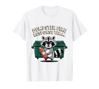 Dumpster Fire Response Team Raccoon Urban Wildlife Humor T-Shirt