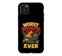 Dumpster Fire Worst Apocalypse Ever Funny 202X Humor Case for iPhone 11 Pro Max