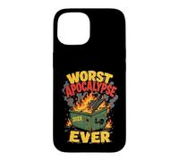 Dumpster Fire Worst Apocalypse Ever Funny 202X Humor Case for iPhone 15