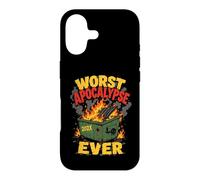 Dumpster Fire Worst Apocalypse Ever Funny 202X Humor Case for iPhone 17