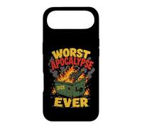 Dumpster Fire Worst Apocalypse Ever Funny 202X Humor Case for iPhone Air