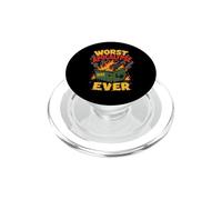 Dumpster Fire Worst Apocalypse Ever Funny 202X Humor PopSockets PopGrip for MagSafe