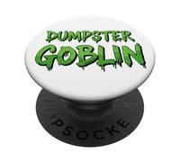 Dumpster Goblin Funny Garbage Truck Man Waste Disposal Toy PopSockets Adhesive PopGrip
