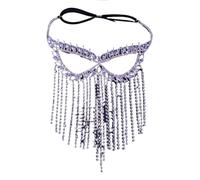 DUMRALBQE Masquerade Mask Halloween Mask Makeup Ball Sexy Accessories for Ball Mardi Gras(Silver)