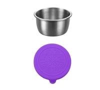 DUMRALBQE Sauce Cup Condiment Sealed Sauce Cup with Silicone Lid Household for Dipping and Portion(Colour 3)