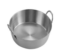 DUMRALBQE Sauce Cup Double Ears Snack Commercial Sauce Seasoning Dip Plate for Dipping and Portion(Silver,12cm)