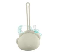 Dumy Holder- Pacifier Holder | Dumy Case | Pacifier Holder Storage Box | Dumy Holder Case | Silicone Pacifier Holder Case | Animal Shape Nipple Case Holder with Lanyard for Trips, Walks, Camping