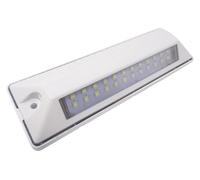 Dun-Bri DBG Pulsar Series 188mm LED Scene Light - 1500 Lumen | IP69K | 24-LED Low-Profile Light | 30° Beam | Black or White Housing | for Campers, Awnings, Trailers, Vans & Work Vehicles (White)